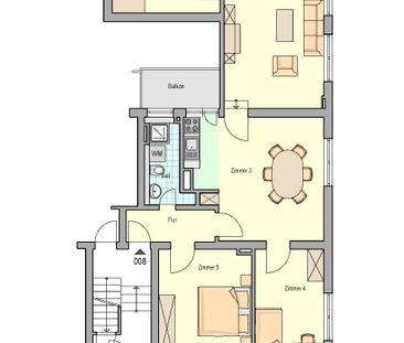 4 ZKB Wohnung mit Loggia in Trier-West! - Foto 1