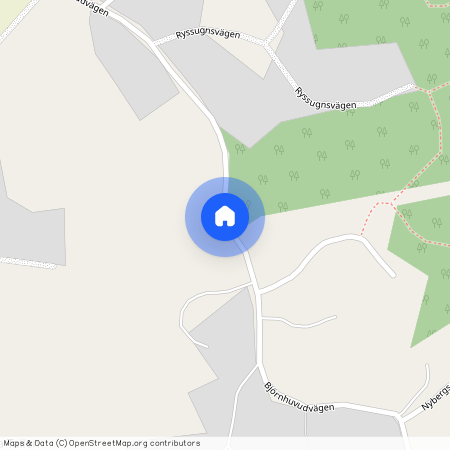 Björnhuvudvägen, Åkersberga