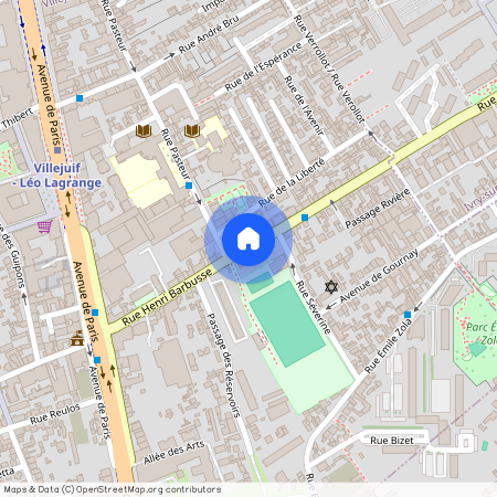 Rue Henri Barbusse, Francja, Villejuif