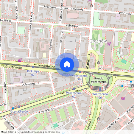 ul. Grochowska 230, Grochów, Praga-Południe, Warszawa, mazowieckie