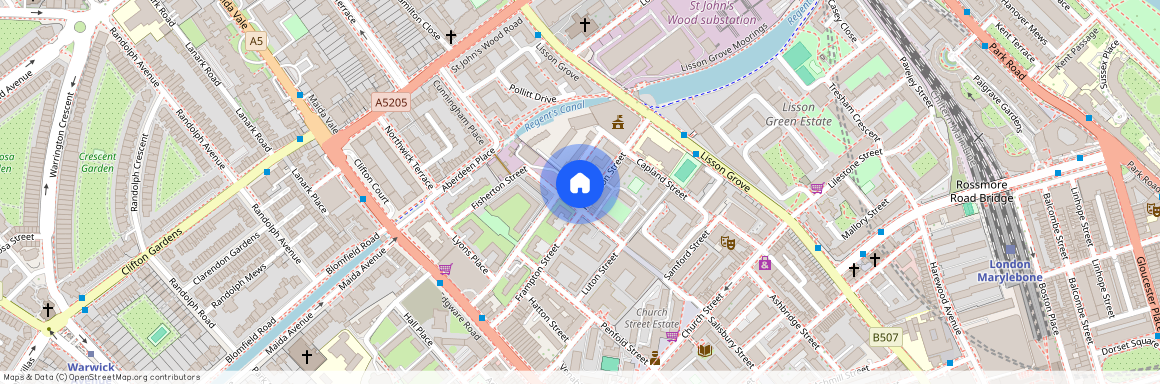 Fisherton Street, Lisson Grove, NW8