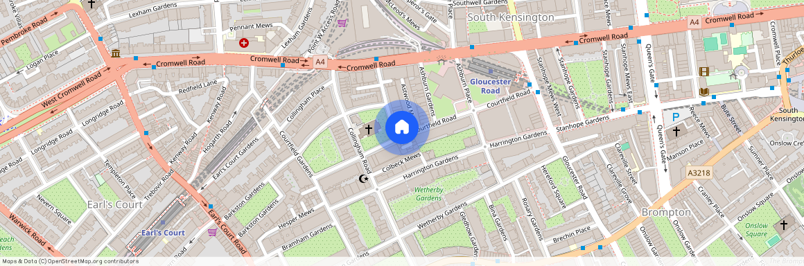 Courtfield Gardens, Earls Court, London, SW5