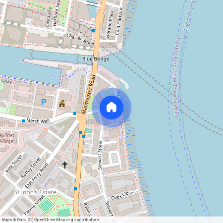 Galleons View, Stewart Street, London E14