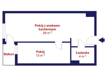 Mieszkanie 2 pok. 48m2 centrum Grodziska Maz. – zdjęcie 2