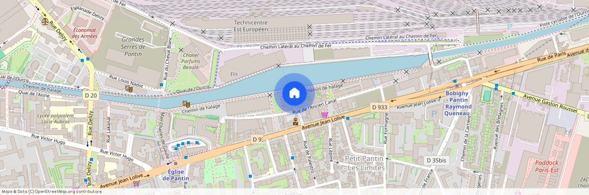 93500, Pantin