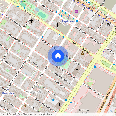 1575 Rue Gareau, app. 804, Montréal (Ville-Marie), H2L0H9