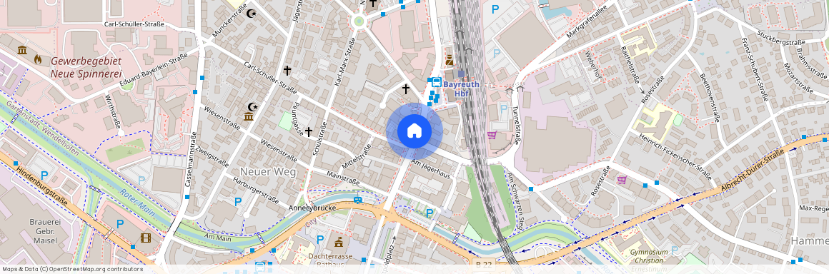 Bahnhofstraße, 95444 Bayern - Bayreuth