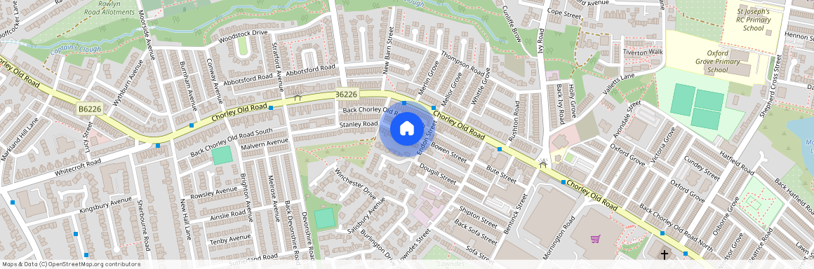 Stanley Road, Heaton, Bolton, England, BL1 5JZ