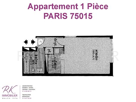 Appartement sur Paris 15 - Photo 3