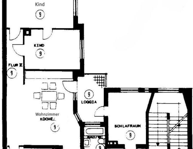 4-Raum-Wohnung mit großem Wohnbereich und offener Küche - Photo 1