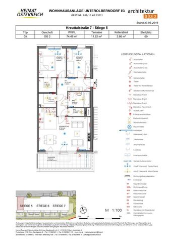 Charmante 3-Zimmer-Wohnung mit Terrasse in Unterolberndorf - Foto 5