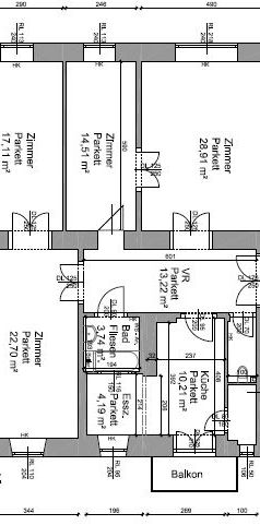 4-Zimmer-Altbauwohnung mit Balkon - Provisionsfrei! - Foto 2