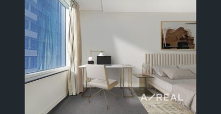 Light-Filled Studio Apartment in the Heart of Melbourne CBD - Partially Furnished - Photo 4