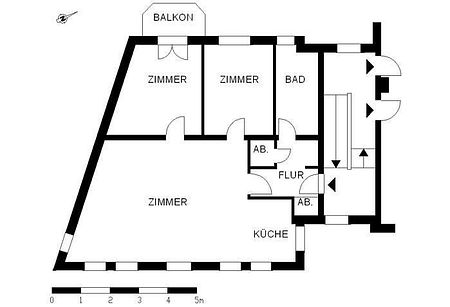 Ansprechende, großzügige 3-Zimmer-Wohnung - Foto 3