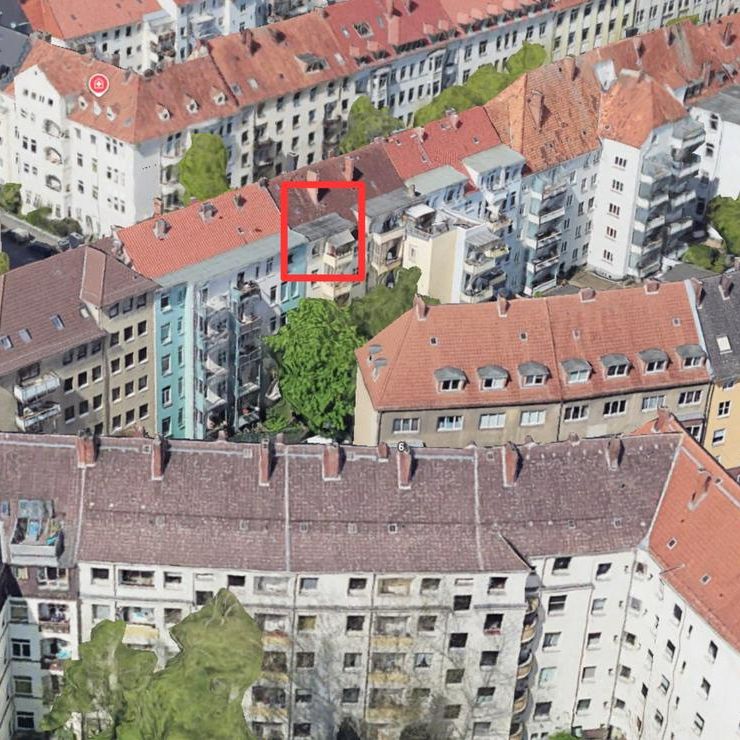2 Zi , 58 qm mit Balkon in der Südstadt - komplett renoviert - Photo 1