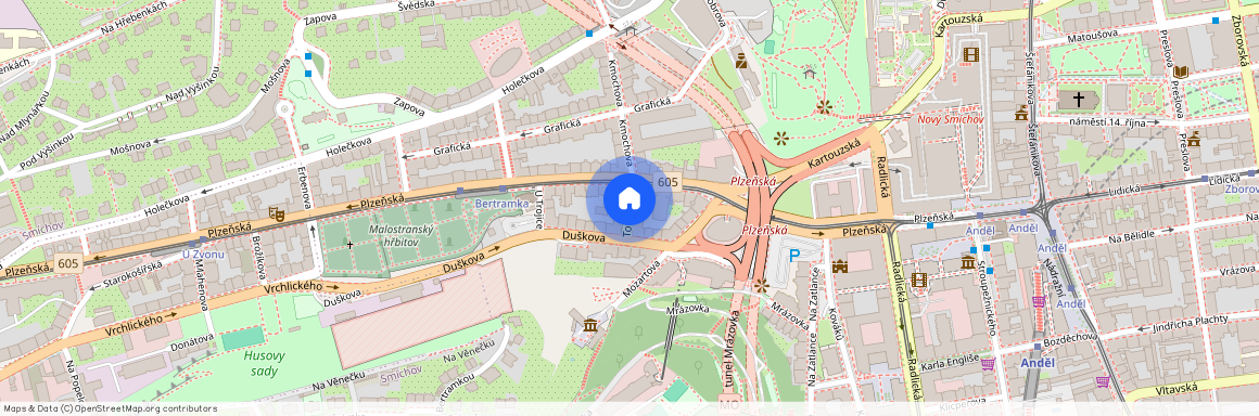 Tomáškova, Praha 5 - Smíchov