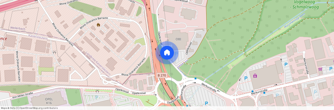 Opelkreisel 12, 67663 Kaiserslautern