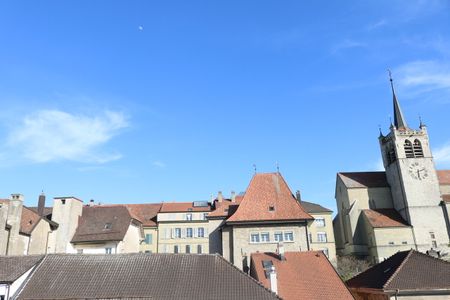 CHARMANT STUDIO - au cœur de la ville de Romont ! - Photo 4
