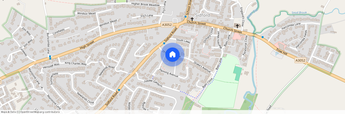 Drakes Avenue, Sidford, Sidmouth, Devon, EX10
