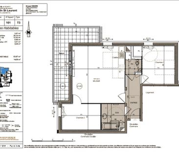 Appartement T3 à louer - 63 m² - Photo 4