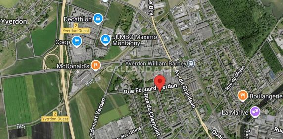 Appartement de 3 pièces avec balcon parfaitement situé à Yverdon - Foto 2