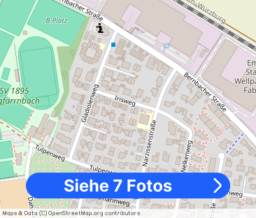 Großzügiges 1-Zi-Apartement mit Küche und Balkon in Fürth (Burgfarr... - Foto 1