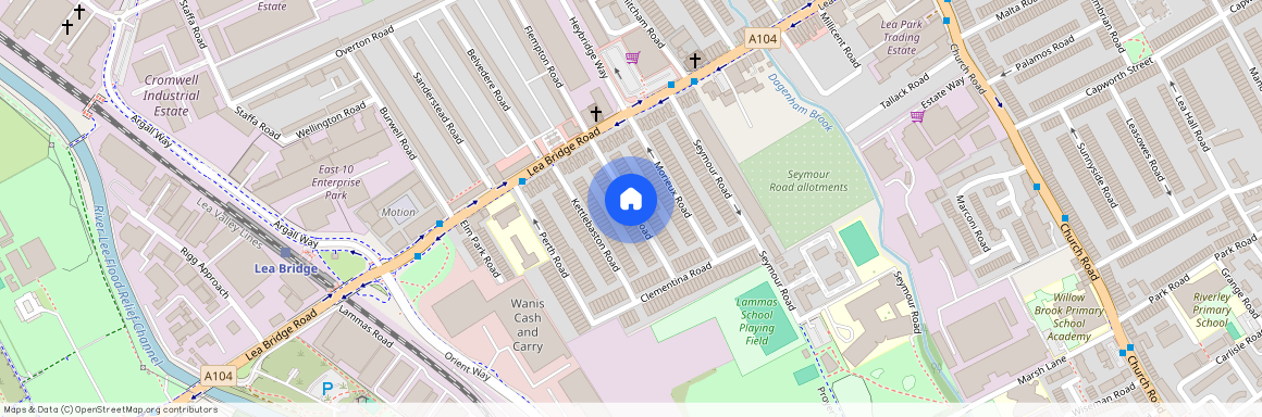 Bloxhall Road, Leyton, London, E10