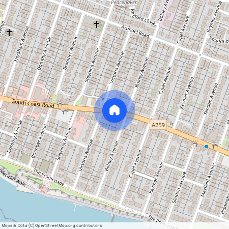 South Coast Road, Peacehaven, BN10 8NR