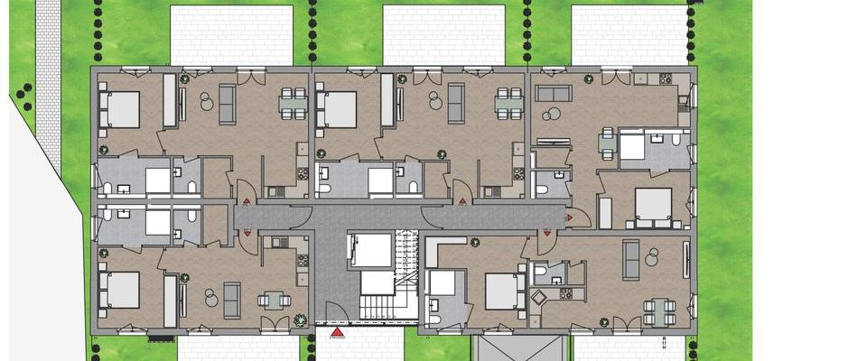 Exkusive 2 Zimmer Etagen-Wohnung zur Miete-Erstbezug - Photo 1