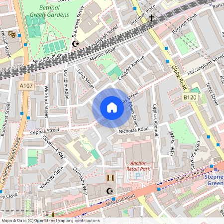 Cephas Street, Stepney Green, E1