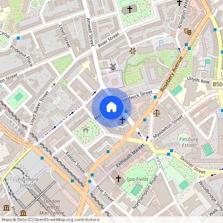 St. Pauls View Apts, Amwell Street, London, EC1R