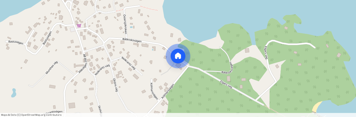 Båtkroksvägen, Stavsnäs