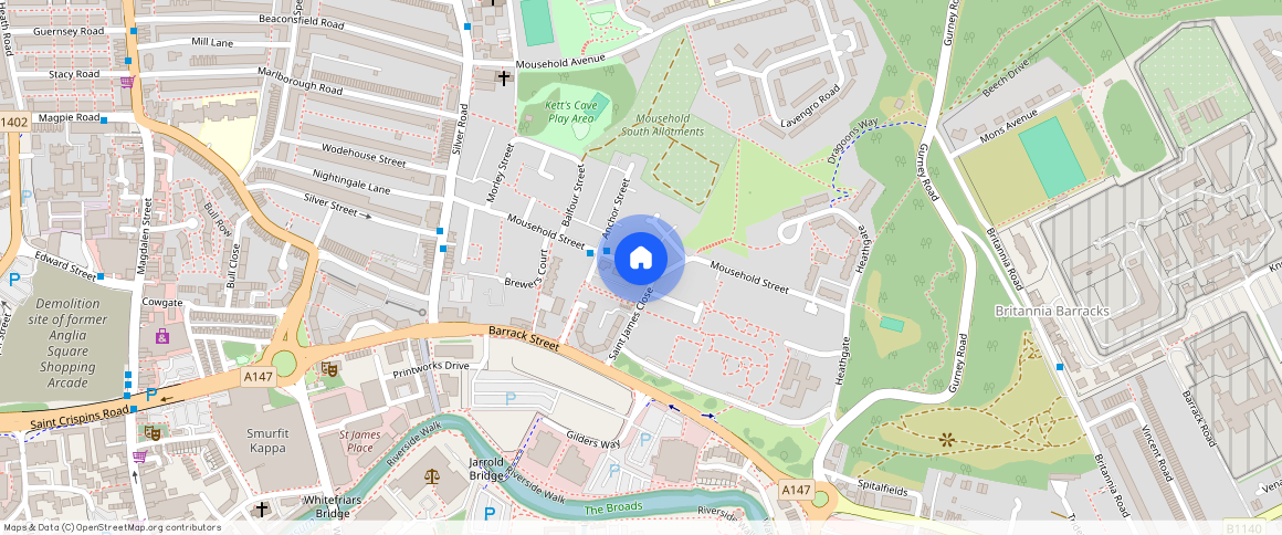 Mousehold Street, Norwich, NR3