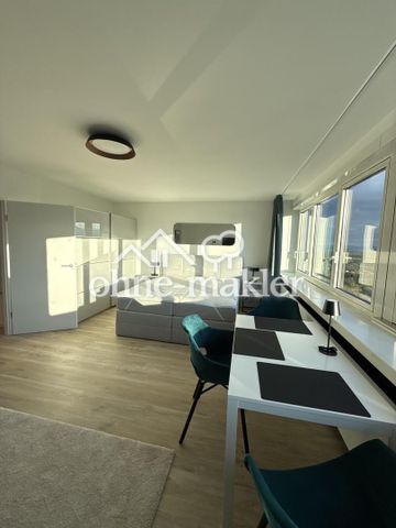 NEU Saniert - Vollmöbliertes 1-Zimmer Apartment mit Ausblick im SI-Centrum, ab sofort verfügbar - Photo 4