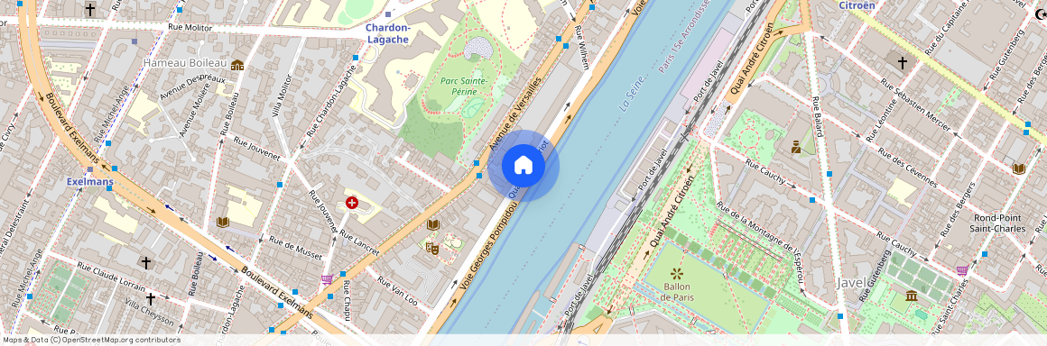 Rue Wilhem entre rue Mirabeau et Quai Louis Bleriot 75016 Paris (16e arrondissement)