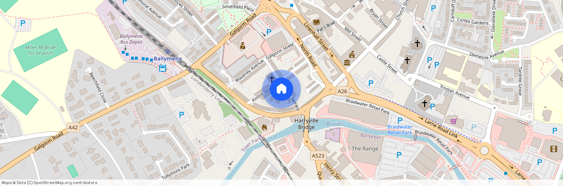 Bedroom 4, 10a Clonavon Terrace, Ballymena, BT43 5BE