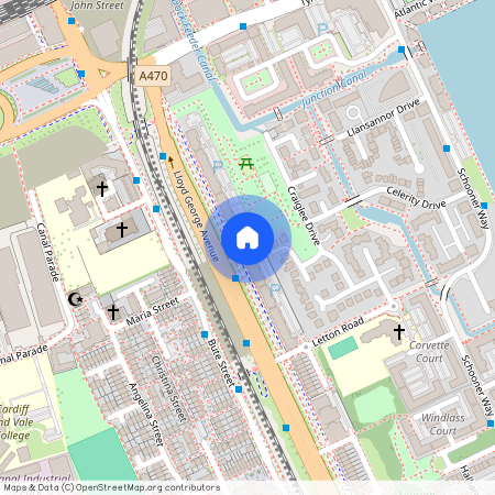 Roma House, Vellacot Close, Lloyd George Avenue, Cardiff, CF10