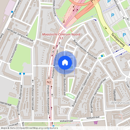 Burgemeester Bauduinstraat, Maastricht