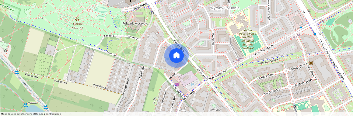 Warszawa, Ursynów, Stryjeńskich