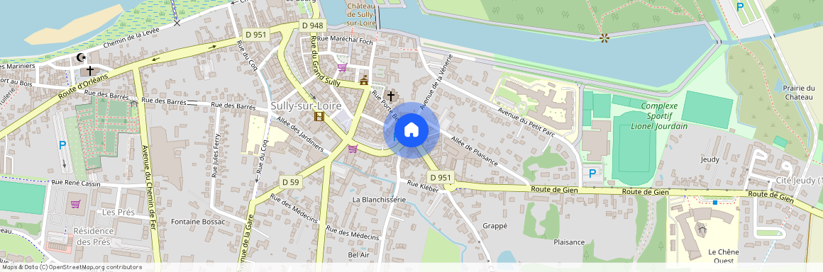 LOIRET (45), - CENTRE-VAL-DE-LOIRE, SULLY SUR LOIRE (45600)