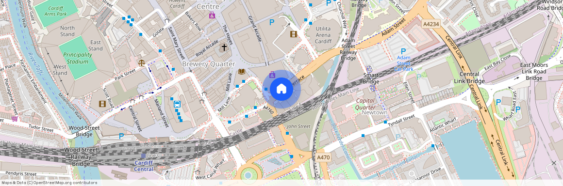 Bute Terrace, Cardiff CF10