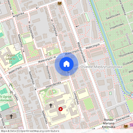 ul. Londyńska, Saska Kępa, Praga-Południe, Warszawa, mazowieckie