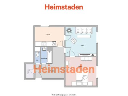 Pronájem bytu 2+1 59 m - Photo 2