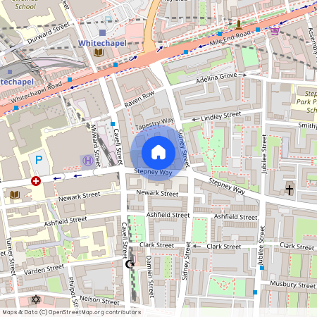 Georgette Apartments, Cendal Crescent, E1