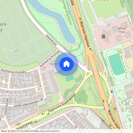 Warszawa, Żoliborz, Żoliborz, Dziennikarski, Kazimierza, Promyka