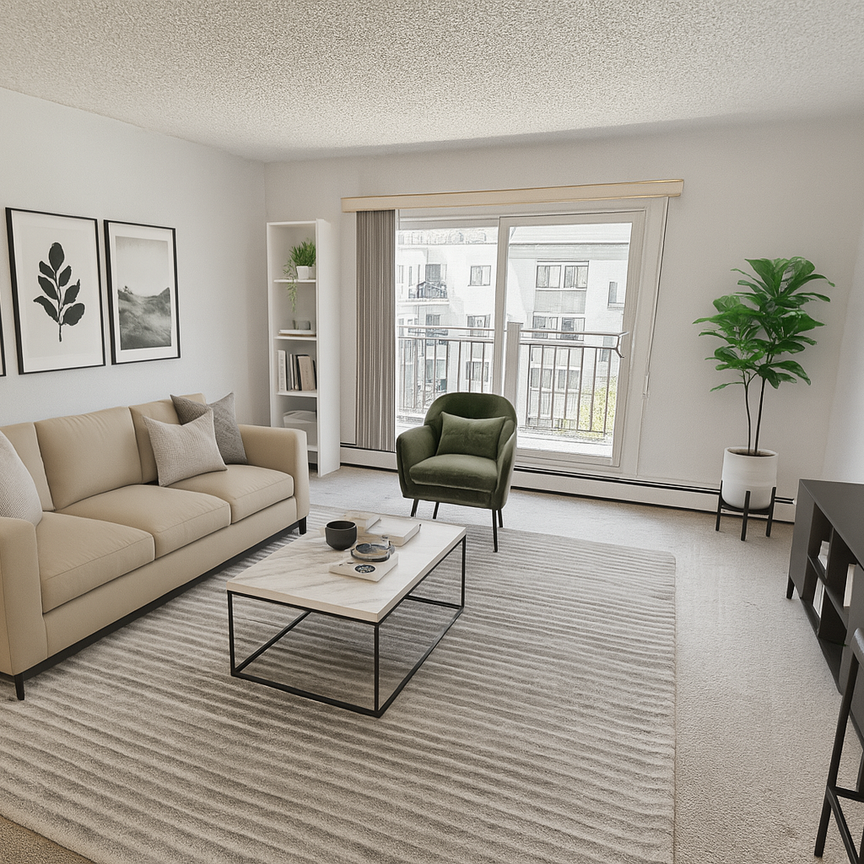 Top Floor Corner Condo – 2 Bedrooms | 40+ Building | Near Chinook Mall. - Photo 1