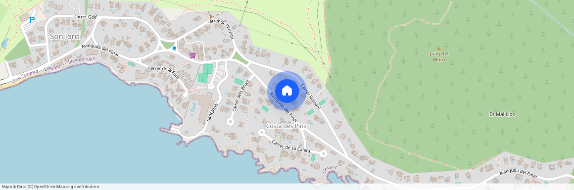 Costa de los Pinos, Province of Balearic Islands