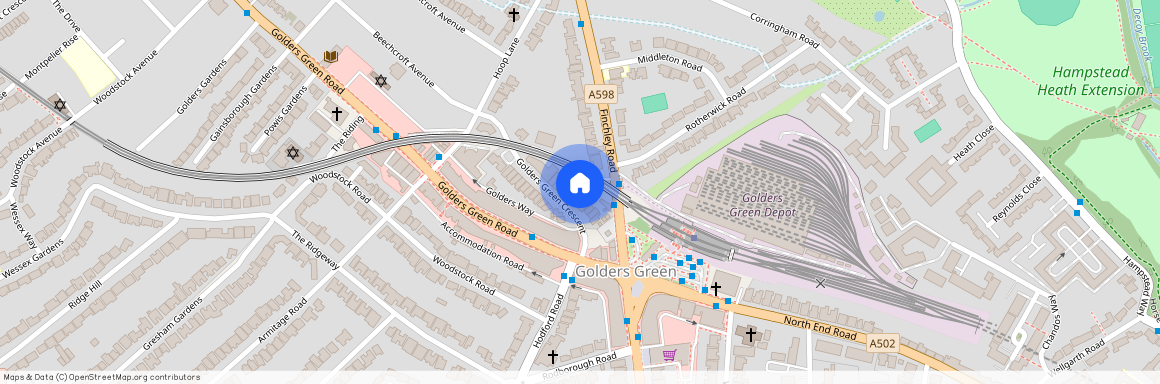 Golders Green Crescent, London, NW11