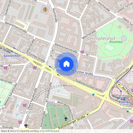 Fürther Straße 16, 90429 Nürnberg (Mittelfr) - Mitte