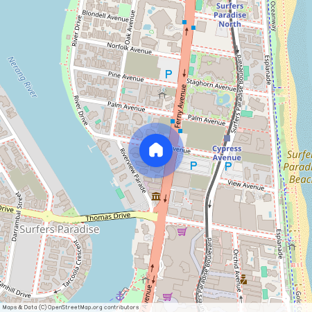 UNIT 2202/18 Cypress Avenue, Qld 4217, Surfers Paradise